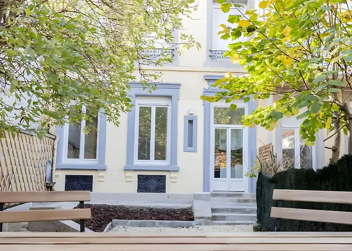 Bel Avec Jardin Privé - Centre