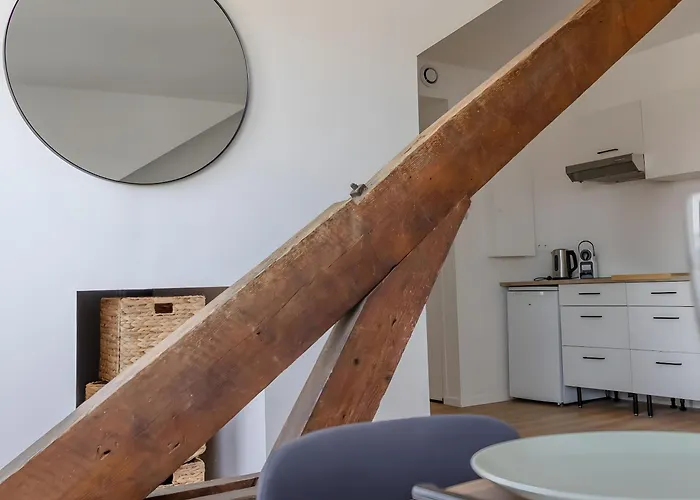 Bel Avec Jardin Privé - Centre Appartamento Reims